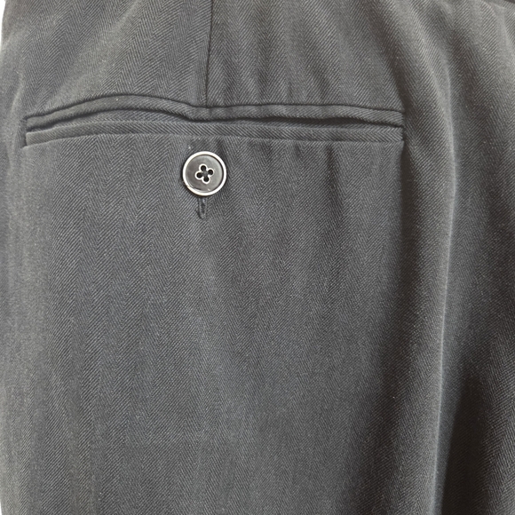 Tommy Bahama Black Dress Pants 90% Silk Size 35x30 - Picture 3 of 8